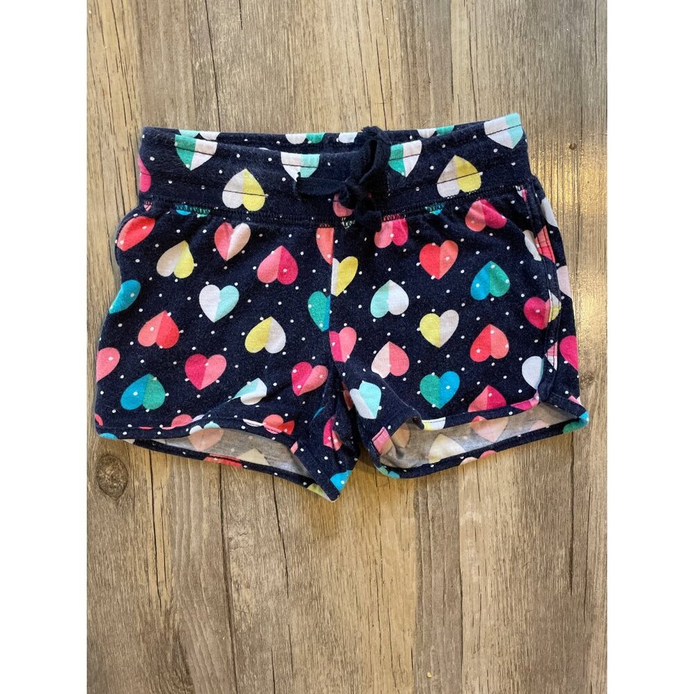 Rumi+Ryder Multicolored Hearts Shorts Sz 2T